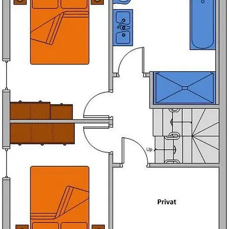 Holiday home Doppelhaushaelfte Duene & Reet Bohl